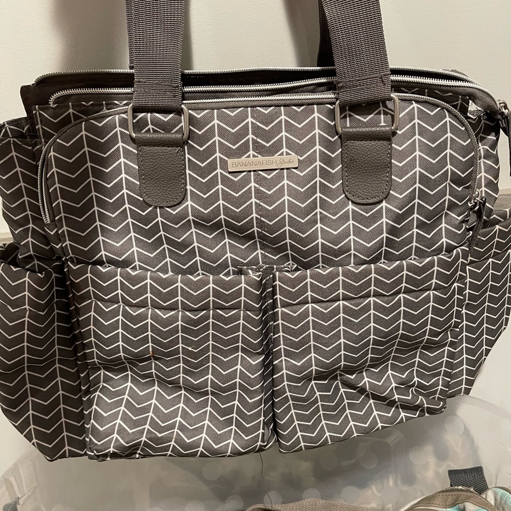 Bananafish diaperbag tote